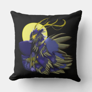 Comet Dark Fantasy Reindeer Holiday Humor  Cushion