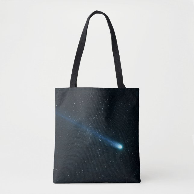 Comet in Night Sky Tote Bag (Front)