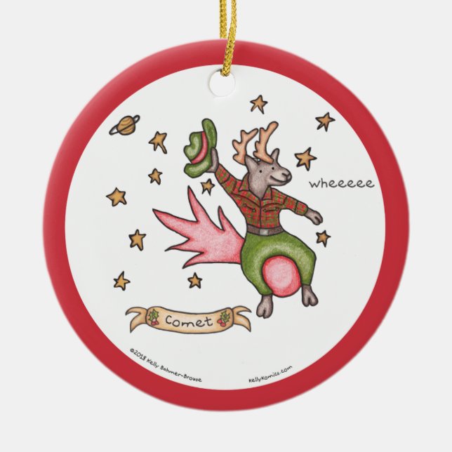 Comet Ornament (Front)