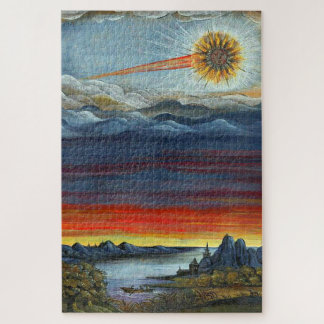 comet painting jigsaw puzzle
