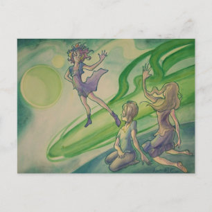 Comet Passerby Postcard