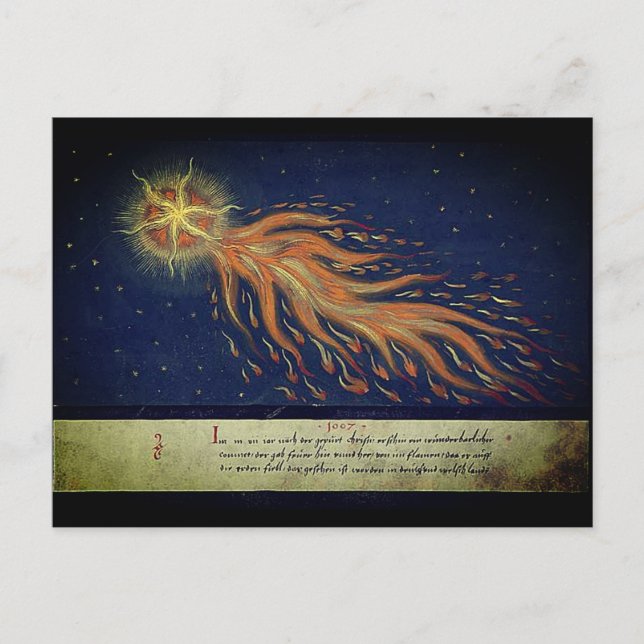 Comet | postcard (Front)