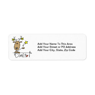 Comet Reindeer Christmas Tshirts and Gifts
