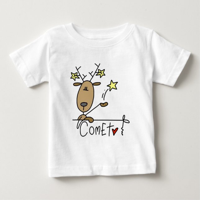 Comet Reindeer Tshirts and Gifts (Front)