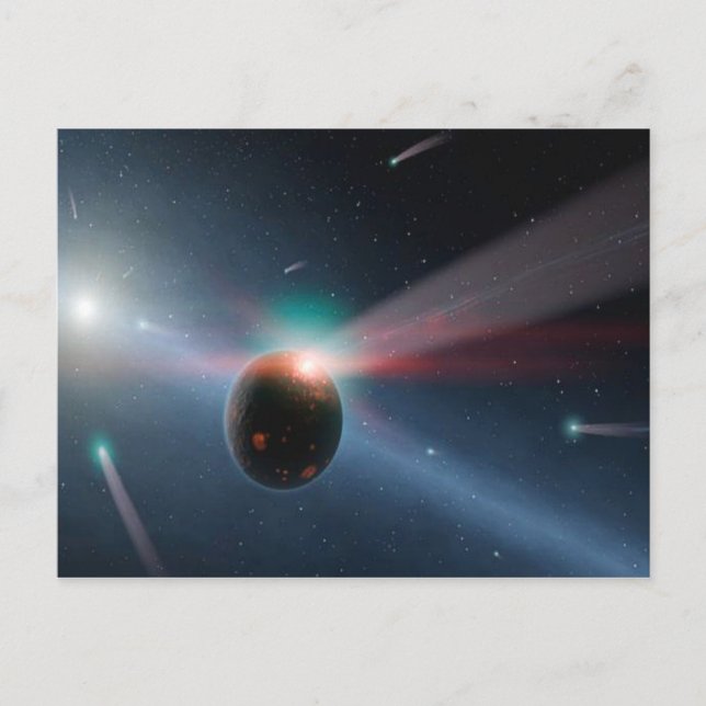 Comet Storm Postcard (Front)