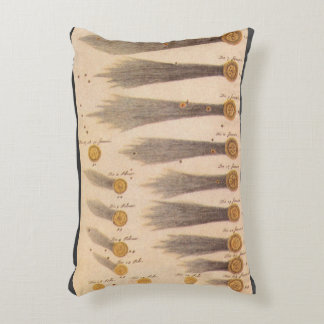 Comets by Stanislaw Lubieniecki, Vintage Astronomy Decorative Cushion