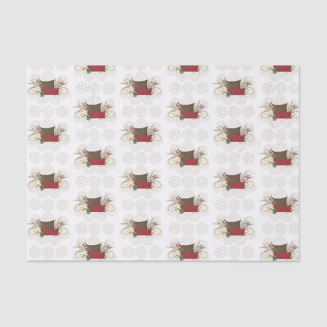 Comfort and Joy Armchair Tissue Paper (Front)