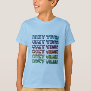 Comfort autumn cosy vibes kids loving colourful T-Shirt