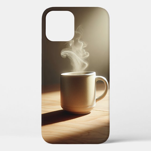 Comfort in a Cup - A Cosy Coffee Mug Phone Case (Back)