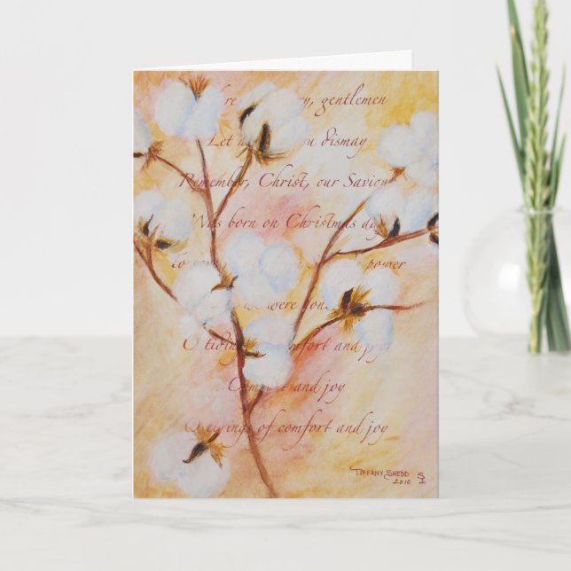 Comfort & Joy Holiday Card (Front)