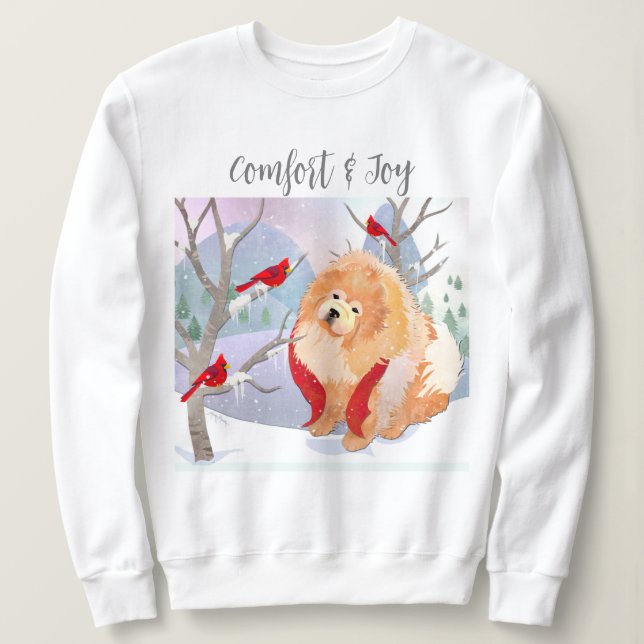 COMFORT & JOY - ROUGH CHOW white shirts choose stl (Design Front)