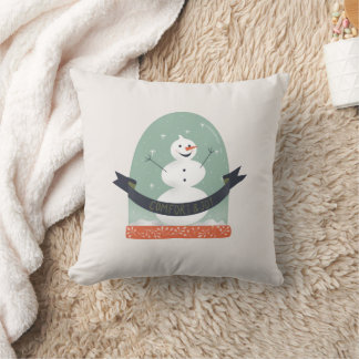 Comfort & Joy Snowman  Cushion