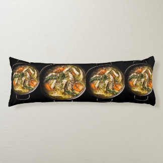 Comfort Kitchen Chicken Soup Body Pillow – Cozy