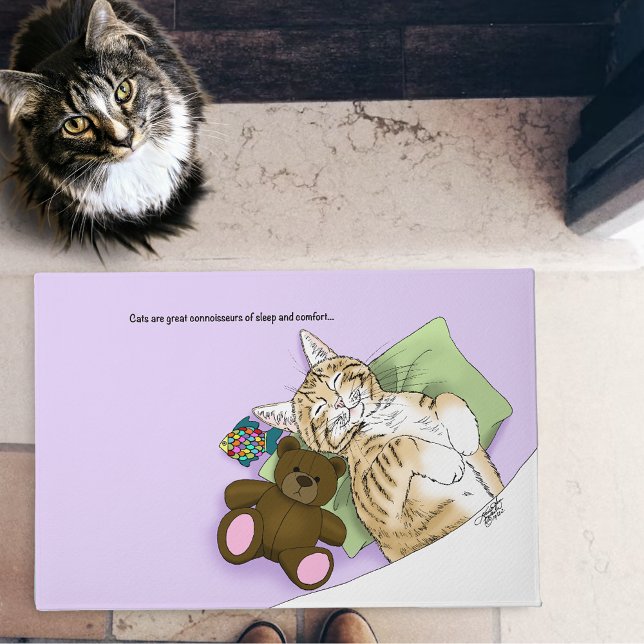 Comfort Kitty Doormat (Creator Uploaded)