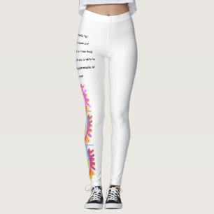 Comfort Meets Courage LK Logo Leggings