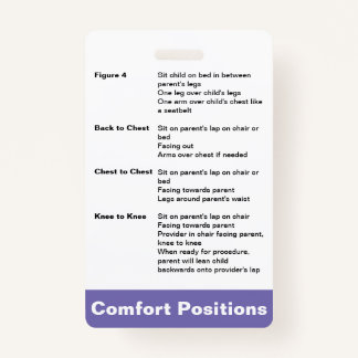 Comfort Positioning ID Badge