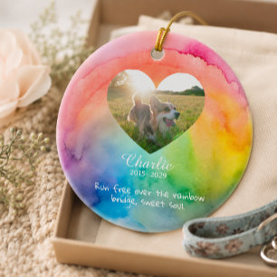 Comfort Remembrance Customizable Pet Sympathy Ceramic Tree Decoration