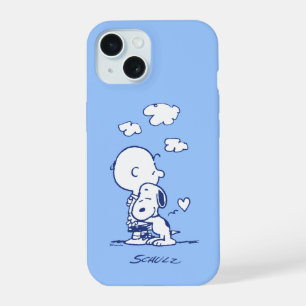 Comfort & Security   Charlie & Snoopy Hug iPhone 15 Case