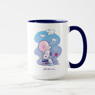 Comfort & Security   Charlie & Snoopy Hug Mug