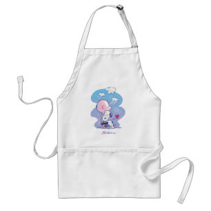 Comfort & Security   Charlie & Snoopy Hug Standard Apron
