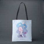 Comfort & Security | Charlie & Snoopy Hug Tote Bag<br><div class="desc">Check out this super cute Peanuts design featuring Charlie Brown and Snoopy.</div>