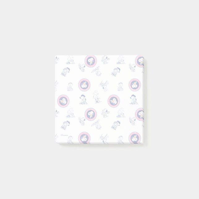 Comfort & Security | Comfort & Security Pattern Post-it Notes (Front)