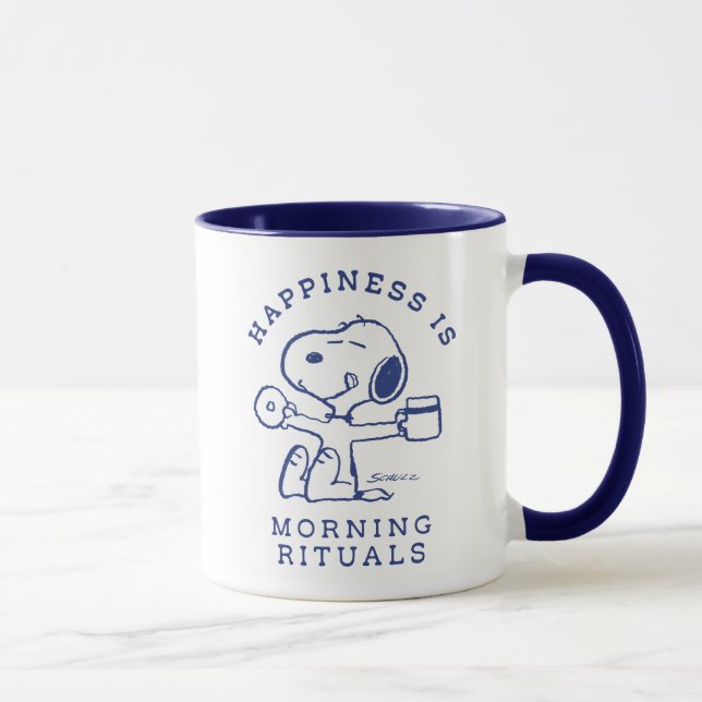 Comfort & Security | Happiness is Morning Rituals Mug (Right)