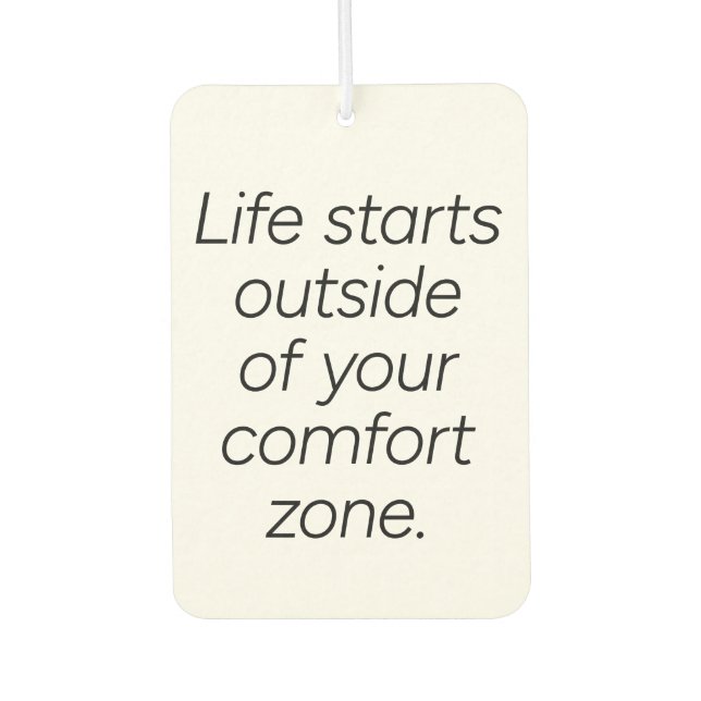 Comfort Zone Air Freshener (Front)