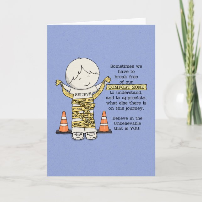 Comfort Zone Card (Front)