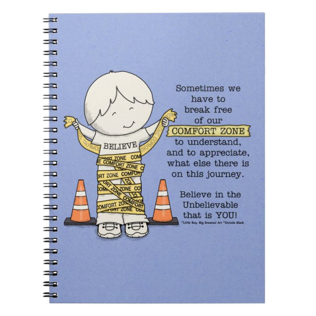 Comfort Zone Notebook (Front)
