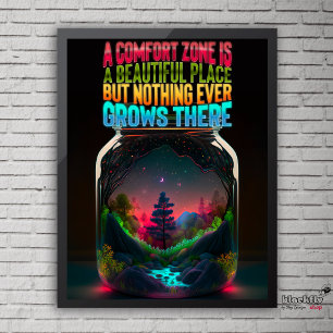 Comfort zone poster