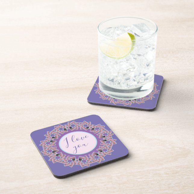 Comfortable and pretty  classic round beverage coa coaster (Right Side)
