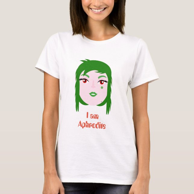 Comfortable t-shirt "I am Aphrodite" (Front)