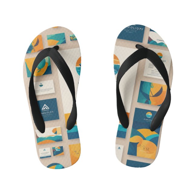 "ComfortGrip Lightweight Flip Flops" Kid's Jandals (Footbed)