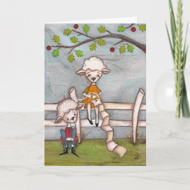 Comfy and Cosy - Anniversary CArd (Front)