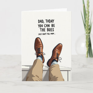Comfy Fathers Day Rest Card