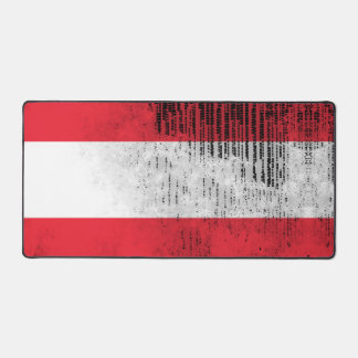 Comfy Gaming Desk Mat - Austrian Flag