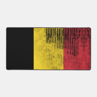 Comfy Gaming Desk mat - Belgium Flag