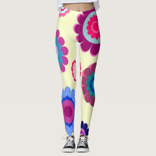 Comfy Hipster Leggings Retro 60s