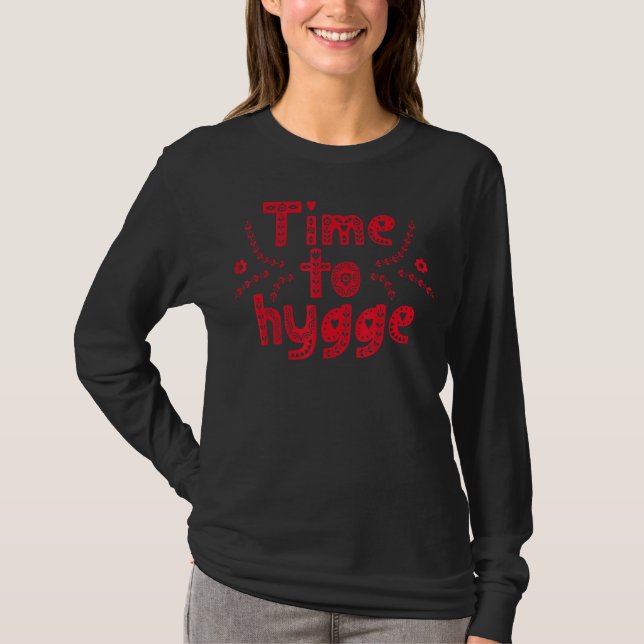 Comfy Hygge Costume for Women Men Kids 1 T-Shirt (Front)