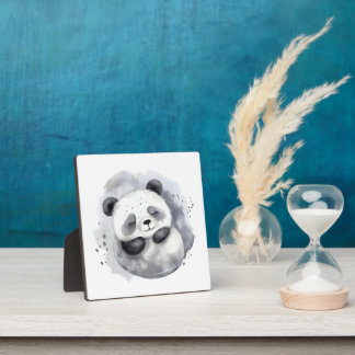 Comfy Panda Plaque