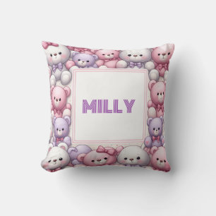 Comfy Teddy cuddles Cushion