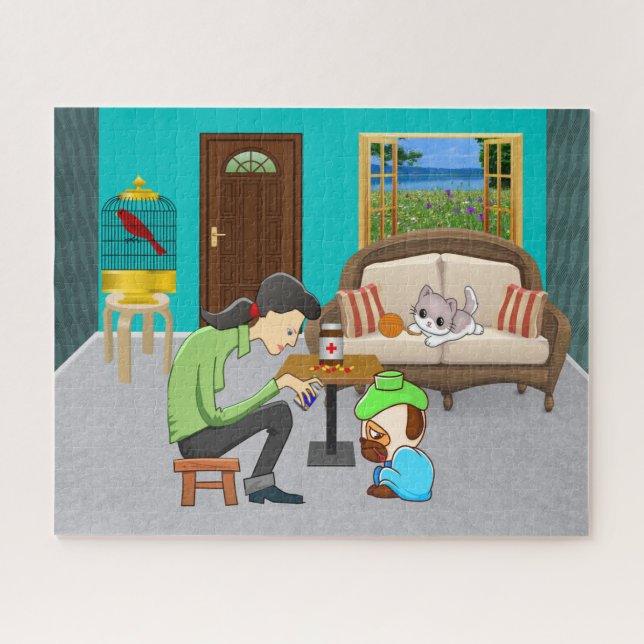 ComfyPaws Jigsaw Puzzle (Horizontal)