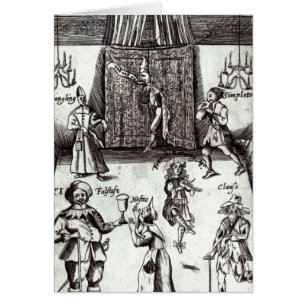 Comic Actors in Performance, 1662