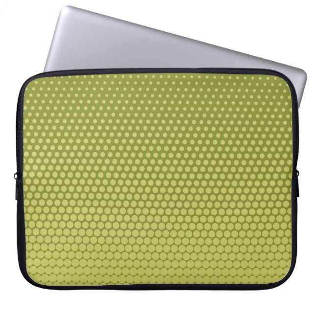 Comic background. Halftone dotted retro pattern wi Laptop Sleeve (Front)
