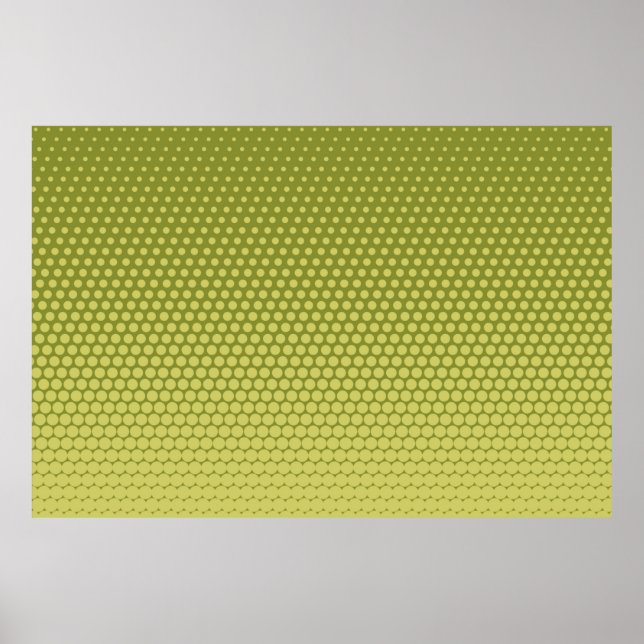 Comic background. Halftone dotted retro pattern wi Poster (Front)