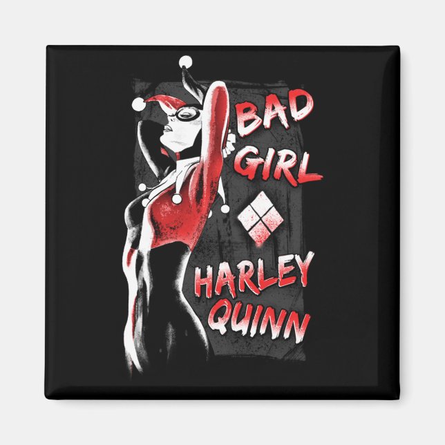 Comic Book Antihero Bad Girl Performance Magnet (Front)