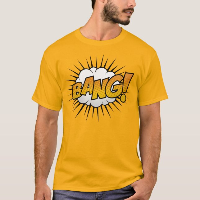 Comic Book Art Bang Bubble T-Shirt (Front)