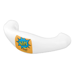 Comic Book "Bam" Balloon Ceramic Drawer Pull