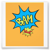 Comic Book "Bam" Balloon